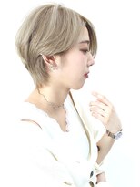 クールドセリエ 新宿南口店(Coeur de cellier)&nbsp;グレージュワンサイドショート