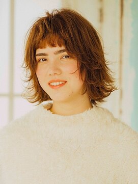 プロデュース 相模原店(Produce) 大人かわいい♪エッジショート☆ベージュカラー