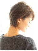 【30代40代50代】毛流れ綺麗なひし形ショート
