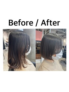 リーオオサカ(Lee Osaka) 【Lee大阪店】まとまる☆艶ボブ/新出奈津樹