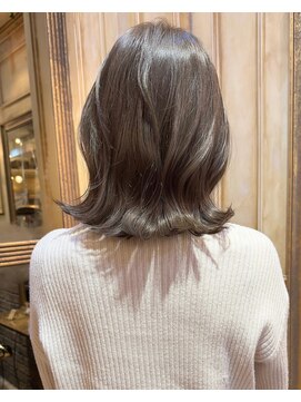 シンティアバイアルティナ 渋谷店(Cyntia by artina) モノトーングレージュ_こっくりカラー_ミルクチョコレート2