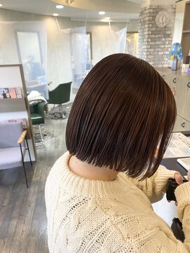 ヘアスペースブルーム エボリューション 庄内店(HAIR SPACE BLOOM evolution) 【庄内/ショート】髪質改善、白髪ぼかしハイライトも人気♪