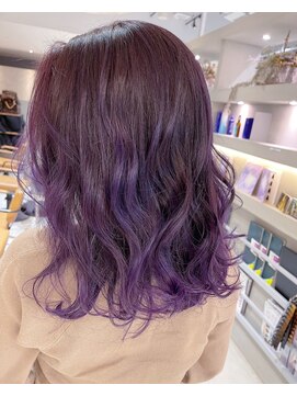 キジ(KIJI) ★ブルーバイオレット×外国人風カラー★
