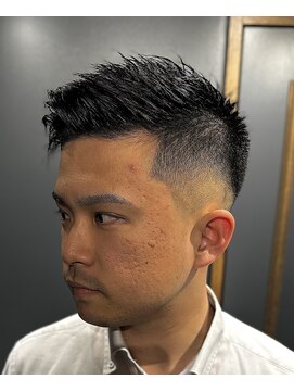 銀座 シノ 本店(shino) 【ビジネスマン】フェードショートスタイル!