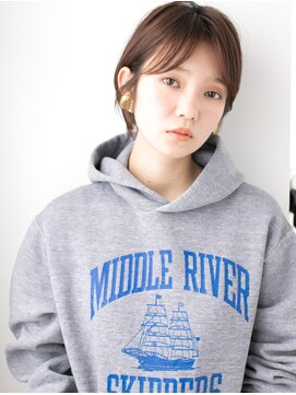 アントワープトーキョー(antwerp TOKYO) 韓国白髪ぼかしハイライトベージュ縮毛矯正髪質改善白髪染め