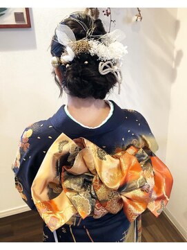 パリスガーデン(Paris Garden) 成人式ヘアーセット、着付け