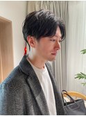センターパート 毛流れパーマ 2ブロック 立川/e