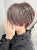 大人女子/ショートスタイル/ハイライトカラー