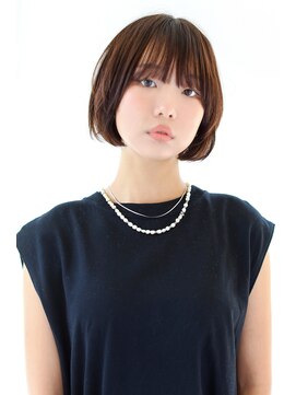 ヘアサロンガリカアオヤマ(hair salon Gallica aoyama) 小顔ラインでつくるしっとりまとまる垢抜けボブ