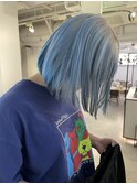 艶髪/ハイトーン/ボブカット/レイヤーカット