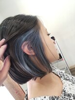 ビーオーダーズ(B-order's) 20 30 40代　イヤリングカラー×コバルトブルー