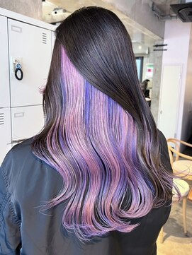 エインアンリー 明治神宮前(AIN.ANLY.) ◯アクセントカラーインナーカラーピンクアンブレカラー大人女子