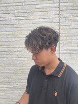 オレンジポップ 南船橋店(ORANGE POP) ベリーショート/ダークアッシュ/ニュアンスパーマ/韓国マッシュ