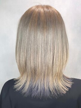 リコラックスビー 中百舌鳥(LICO LUXBE) ミルクティーカラー/インナーバイオレットカラー