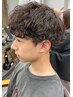 【平日限定】メンズカット＆パーマ　￥6900　