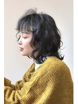 シスタ(SISTA)&nbsp;黒髪スタイルボブパーマ/ウェーブパーマ【自由が丘】