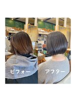 スミカ(sumica)&nbsp;#白髪ぼかし #グレージュ #ボブ