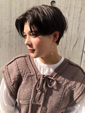 エトラ 渋谷店(etora) 毛流れパーマ　ハンサムショート