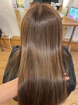 クレア 茅ヶ崎(CREA) 酸性ストレート/艶髪/髪質改善/縮毛矯正/ドライヤーでまとまる