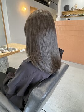 オリーブグレージュ/オリーブカラー/リンクトリートメント