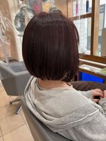 スタジオ アルファプラス 日暮里店(studio α+)&nbsp;ハイライト/白髪ぼかし/ブリーチ/ダブルカラー/ボブ/カラー