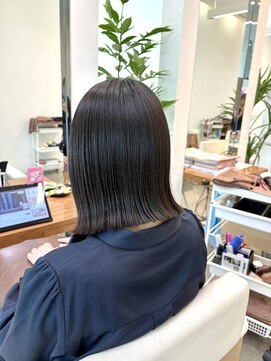 カッツ 駅家店(CUT S) 切りっぱなし外はねボブ