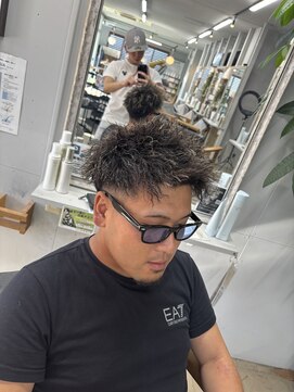 ブルーオーシャン 大牟田店(BlueOcean) ジェットスタイル×ツイストパーマ