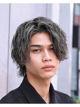 フィフスパーク(fifth PARK) 渋谷メンズメッシュメンズハイライトメンズマッシュウルフカット