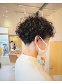 メンズパーマ#西尾市美容院 #西尾市メンズパーマ#ツイスト