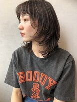 エル 横浜(eL)&nbsp;デザインカラー グランマッシュ フェイスフレーミング暗めカラー