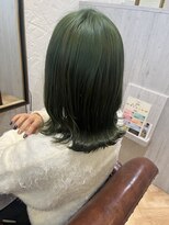オーセンヘア(AUTHEN.HAIR)&nbsp;モスグリーン