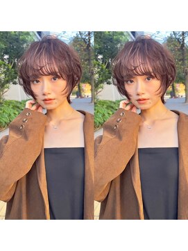 ロンドプロフィール 浦和(Lond profil) Lond.海気　ウルフ　パーマ　ショート