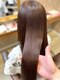 COHTA hair salon 水戸 髪質改善/ブリーチ/ダブルカラー【12月下旬OPEN（予定）】の写真/《髪の癖が気になる方は必見》厳選された薬剤を使用した髪質改善メニューで、艶やかな髪に＊[水戸]