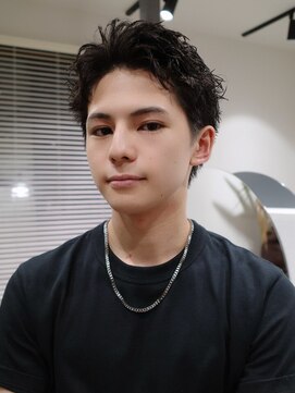 スパイキーショート/ピンパーマ