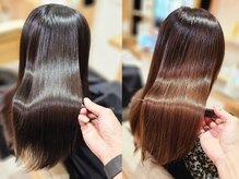 全国トップクラスの【髪質改善/縮毛矯正】自社開発薬剤で♪