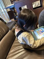 アンツ サザンリゾート 茅ヶ崎店(ANT'S Southern Resort)&nbsp;ボブキッズカット切りっぱなし/茅ヶ崎