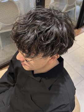 カインド 南青山(hair&make up KIND) 波巻きパーマ　波巻きスパイラル　ツイストスパイラル men's
