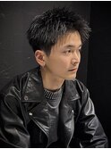 【刈り上げスパイキーショート】短髪/メンズカット/men's