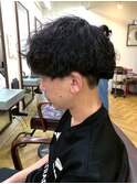 MEN’S/リバースセンターパート/ニュアンスパーマ/柏駅