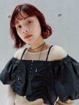 トリコ トウキョウ アヴェダ 表参道店(tricot TOKYO AVEDA)&nbsp;大人女性ウェーブボブ