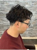 宇都宮メンズカットメンズパーマ波巻きスパイラルパーマツイスパ