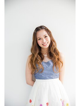 コティエ(cottie) ふわふわガーリーロング×ハイトーングラデーションカラー♪