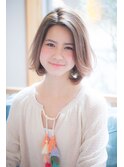 【BAYROOM横浜】大人かわいいナチュふわボブ