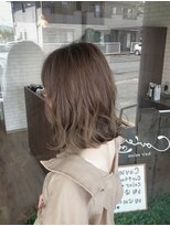ヘアーサロン カヴィエ(hair salon covie) ミディアムボブ 緩巻きボブ
