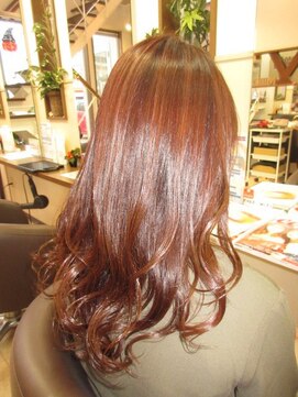 コアフィールフィス(COIFFURE fils) 【見附 今町】モテピンク 秋カラー