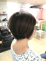 あかね美容室 田上店&nbsp;ふんわりショートボブ