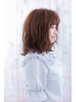 ヘアアンドビューティー ミック(Hair & Beauty miq) 甘揺れくせ毛風カール♪ラブふわミディb