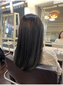 【Asante】暗髪でも透けるダークグレージュ