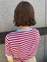 マスタード(MASTARD)&nbsp;Aラインミニボブ×ウェーブパーマ