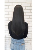 アッシュ 十日市場店(Ash)&nbsp;ダークトーンのシアーグレーカラー＆インナーパープルカラー